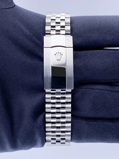 Rolex Datejust 36 126234 Diamond MOP Dial Mens Watch Box Paper - Watches