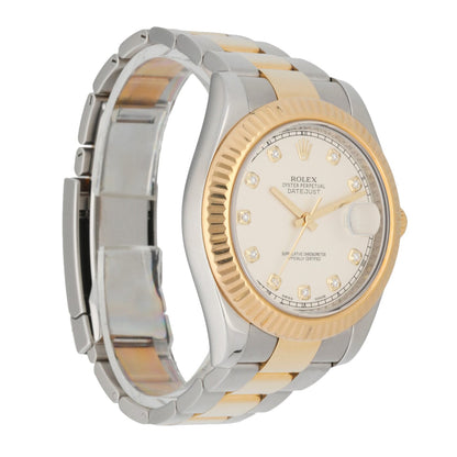 Rolex Datejust 41 116333 Stainless Steel & 18K Yellow Gold Mens Watch Box Papers - Virtual