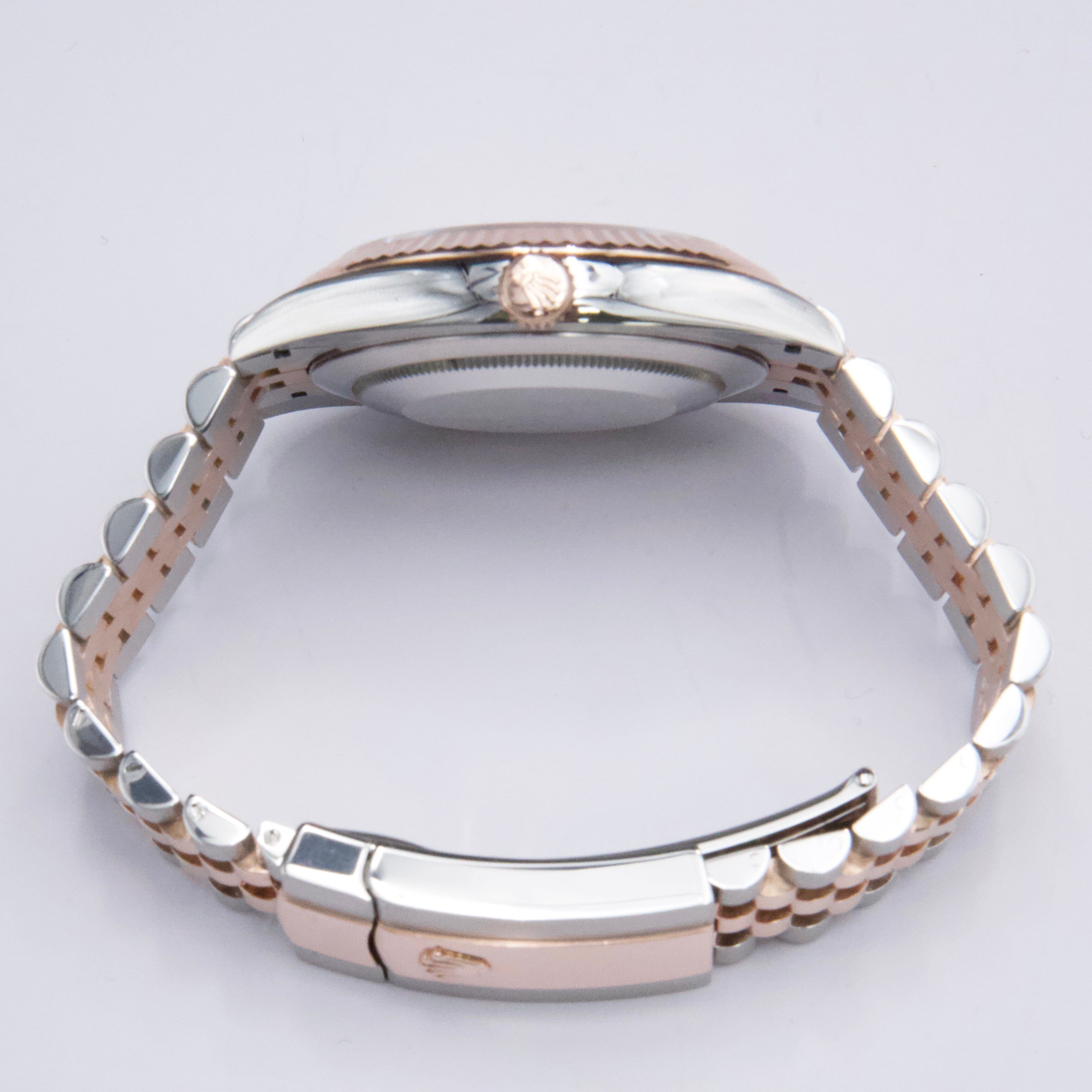 Rolex Datejust 41 126331 Chocolate Dial Rose Gold Mens Watch Box