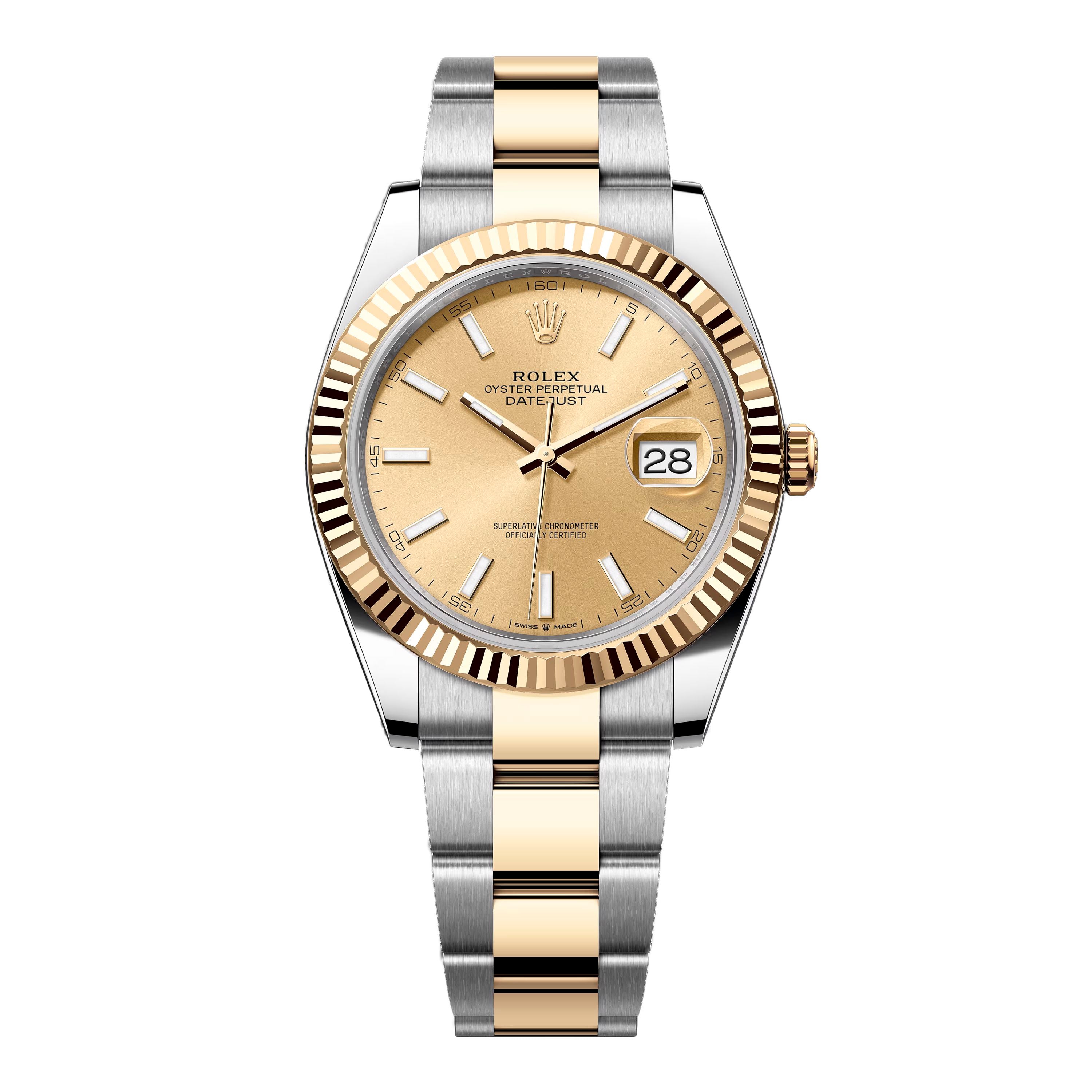 Rolex Datejust 41 126333 Champagne Dial Mens Watch Box – Phigora