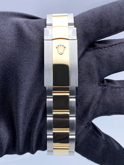 Rolex Datejust 41 126333 Wimbledon Dial Mens Watch Box Papers - Wristwatch