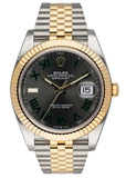 Rolex Datejust 41 126333 Wimbledon Mens Watch Box & Papers - Virtual