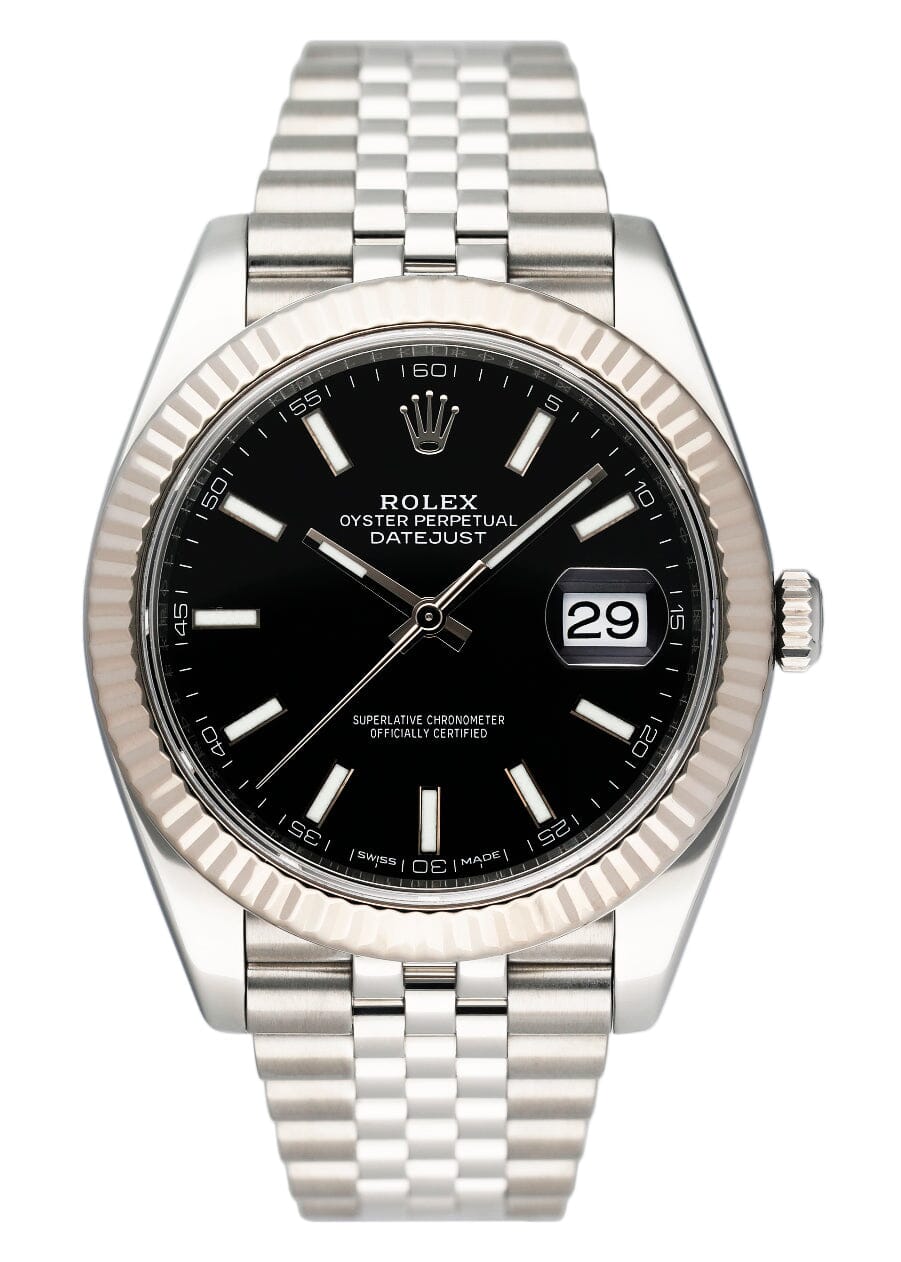 Rolex Datejust 41 126334 Black Dial Steel Mens Watch – Phigora