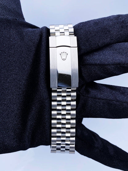 Rolex Datejust 41 126334 Diamond Black Dial Mens Watch Box Papers - Virtual