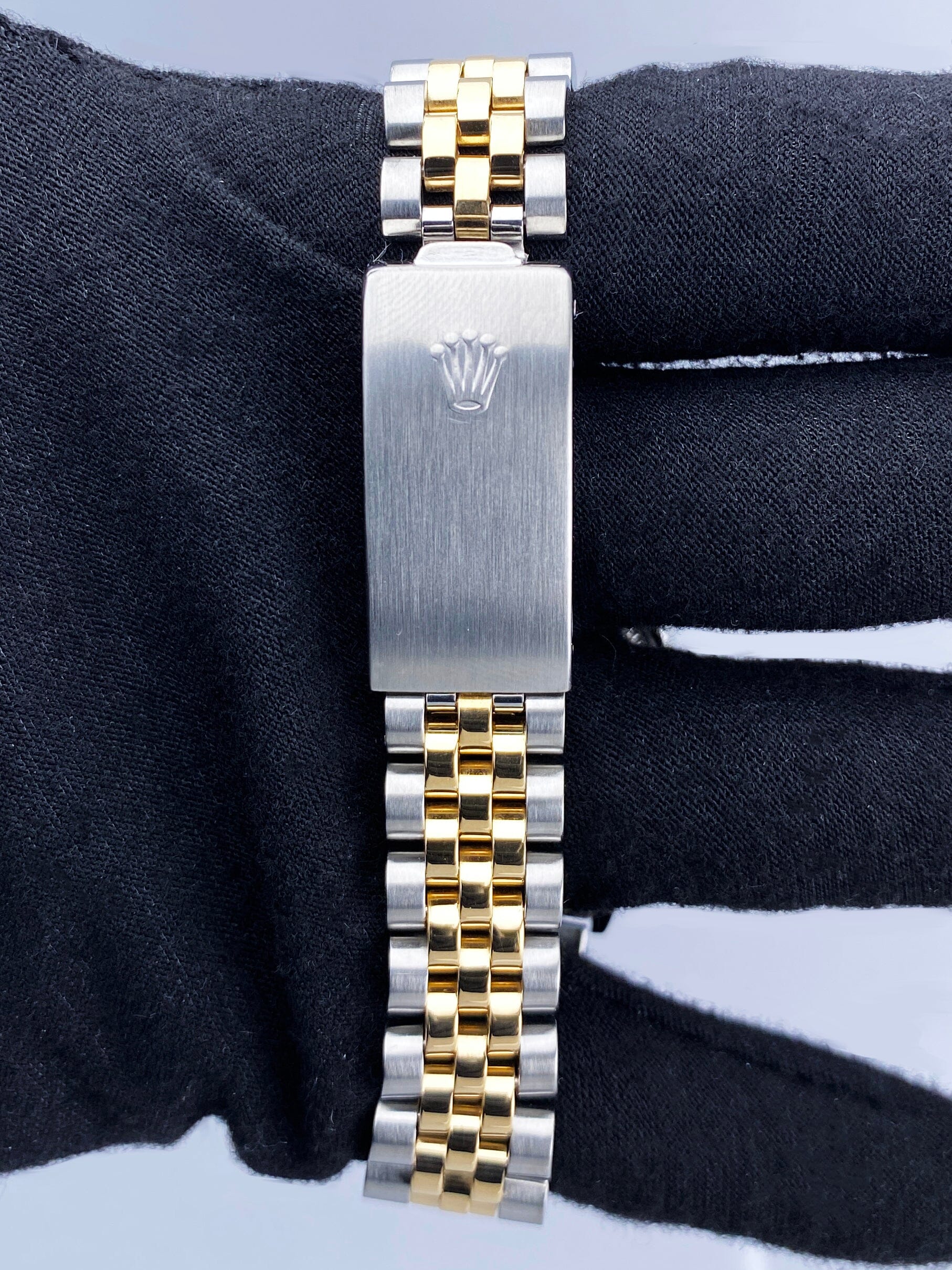 Rolex Datejust 68273 Midsize Blue Dial Ladies Watch Box Papers - Watches
