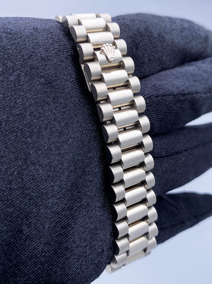 Rolex Datejust 68279 Diamond 18K White Gold Ladies Watch Box Papers - Wristwatch