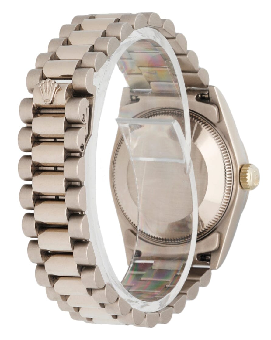 Rolex Datejust 68279 Diamond 18K White Gold Ladies Watch Box Papers - Wristwatch