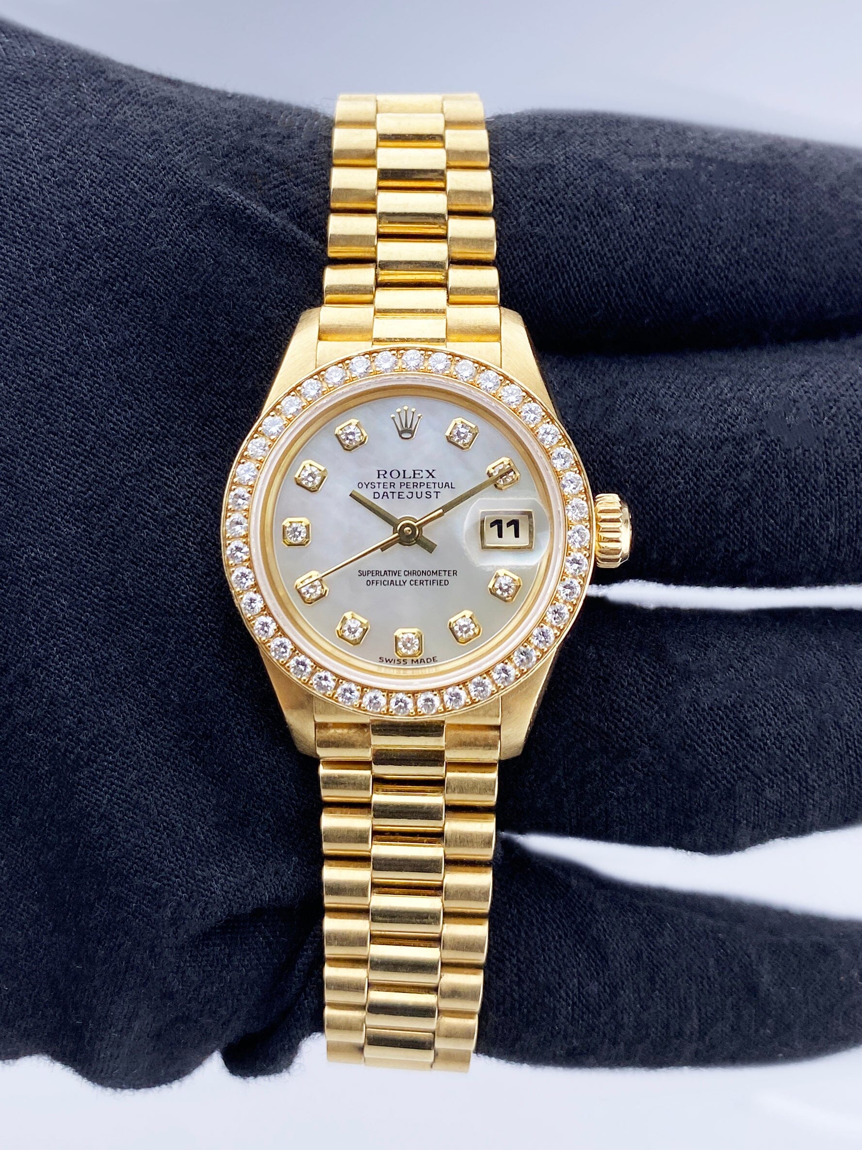 Rolex Datejust 69138 Diamond MOP Dial Ladies Watch – Phigora