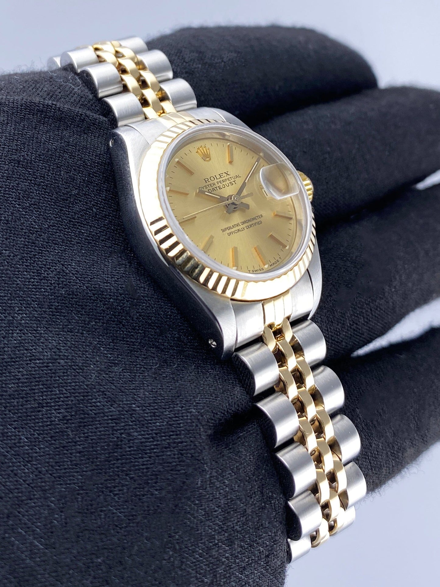 Rolex Datejust 69173 Champagne Dial Ladies Watch - Watches