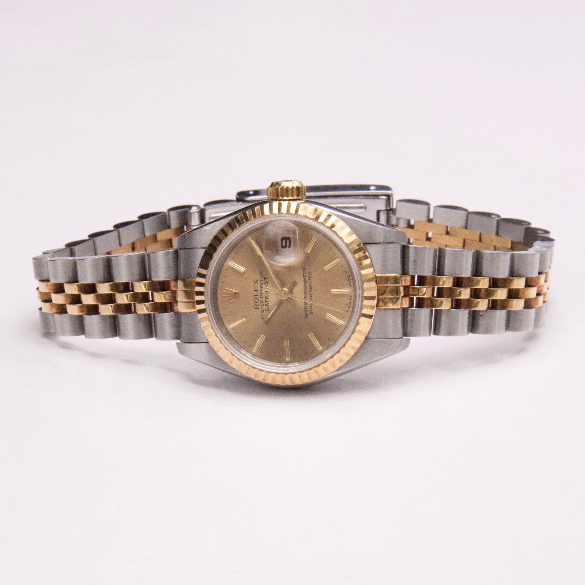 Rolex Datejust 69173 Champagne Dial Ladies Watch - Watches