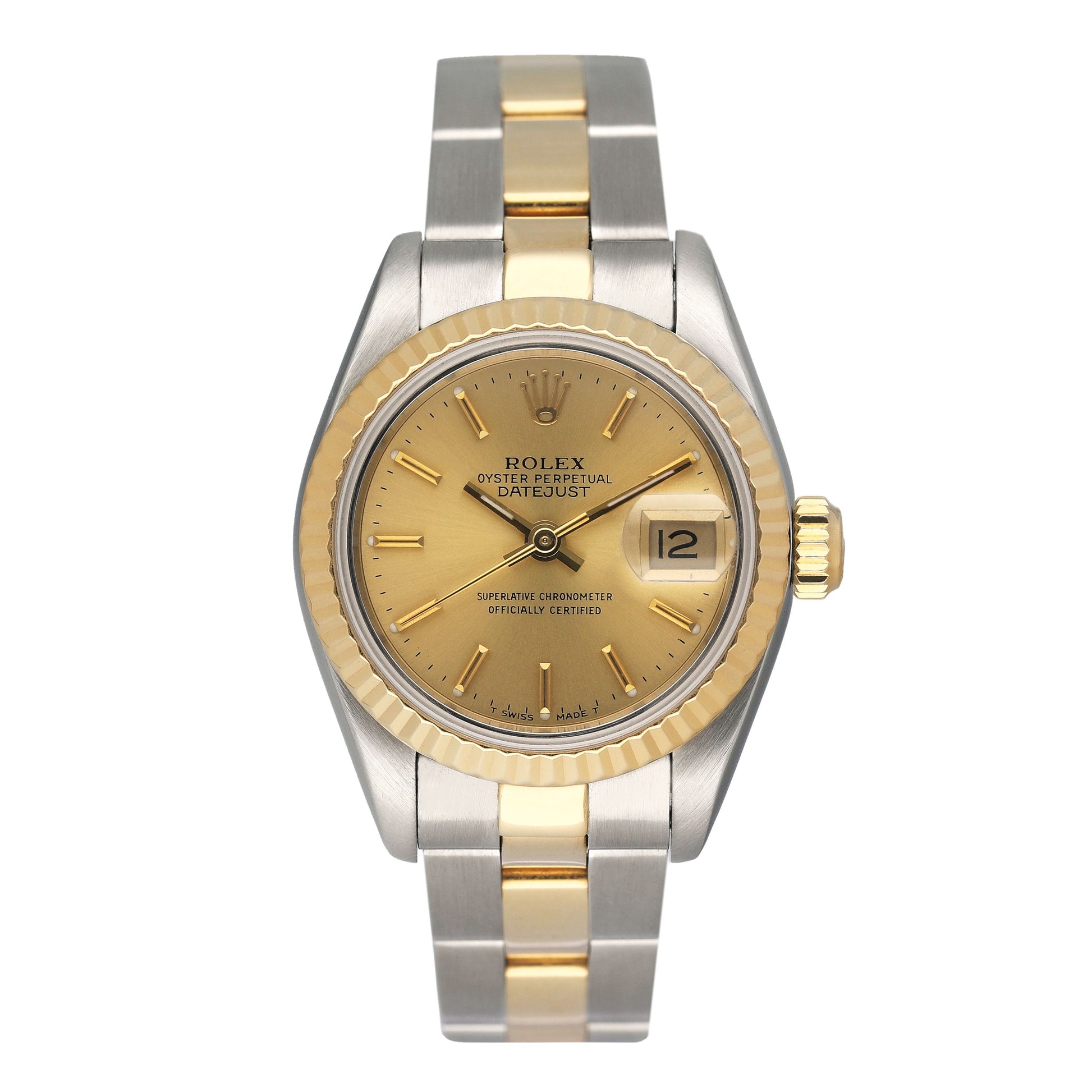 Rolex Datejust 69173 Champagne Dial Ladies Watch - Watches