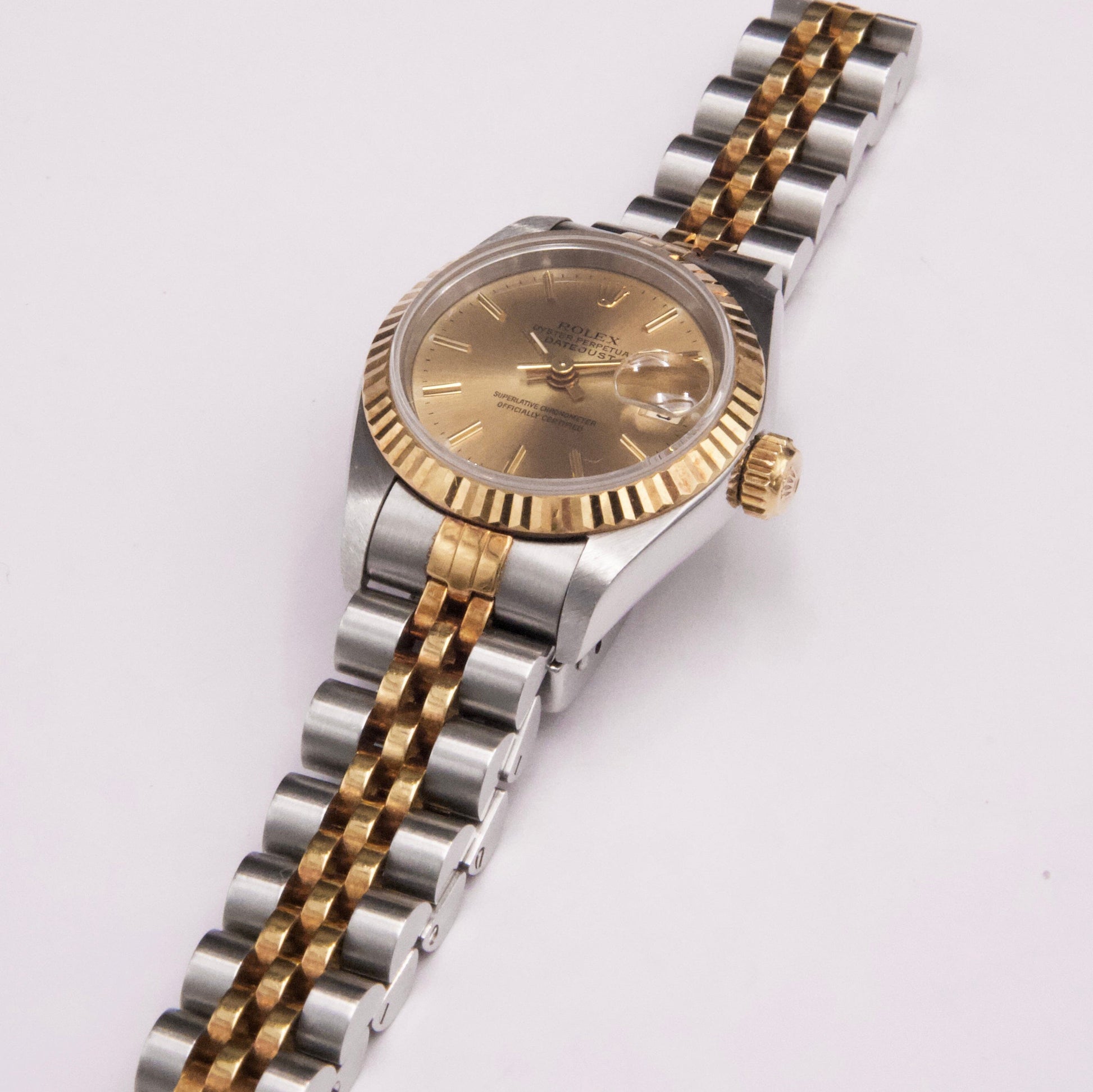 Rolex Datejust 69173 Champagne Dial Ladies Watch - Watches
