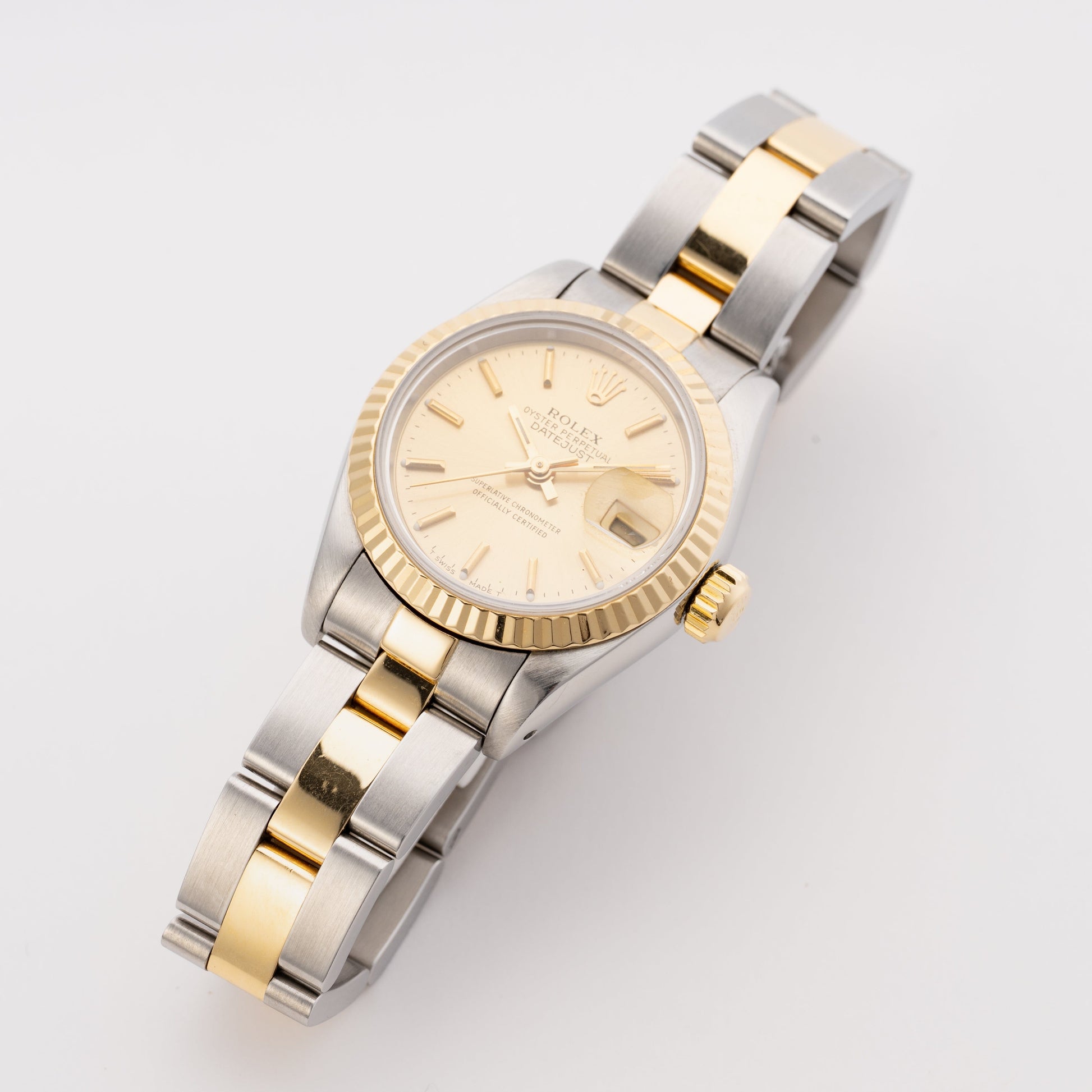Rolex Datejust 69173 Champagne Dial Ladies Watch - Watches