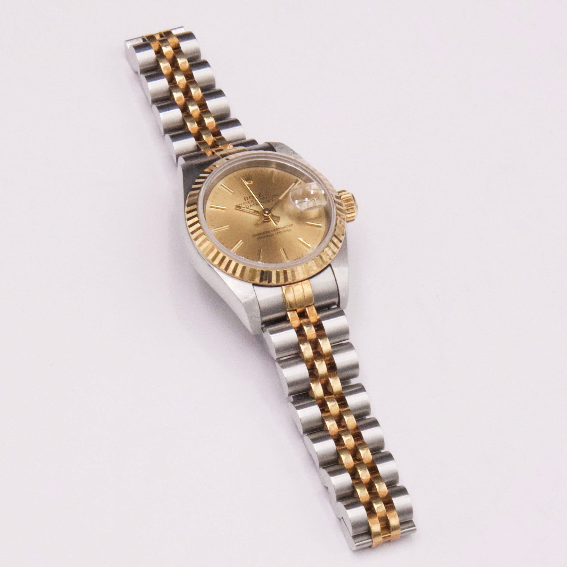 Rolex Datejust 69173 Champagne Dial Ladies Watch - Watches