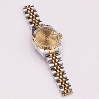 Rolex Datejust 69173 Champagne Dial Ladies Watch - Watches