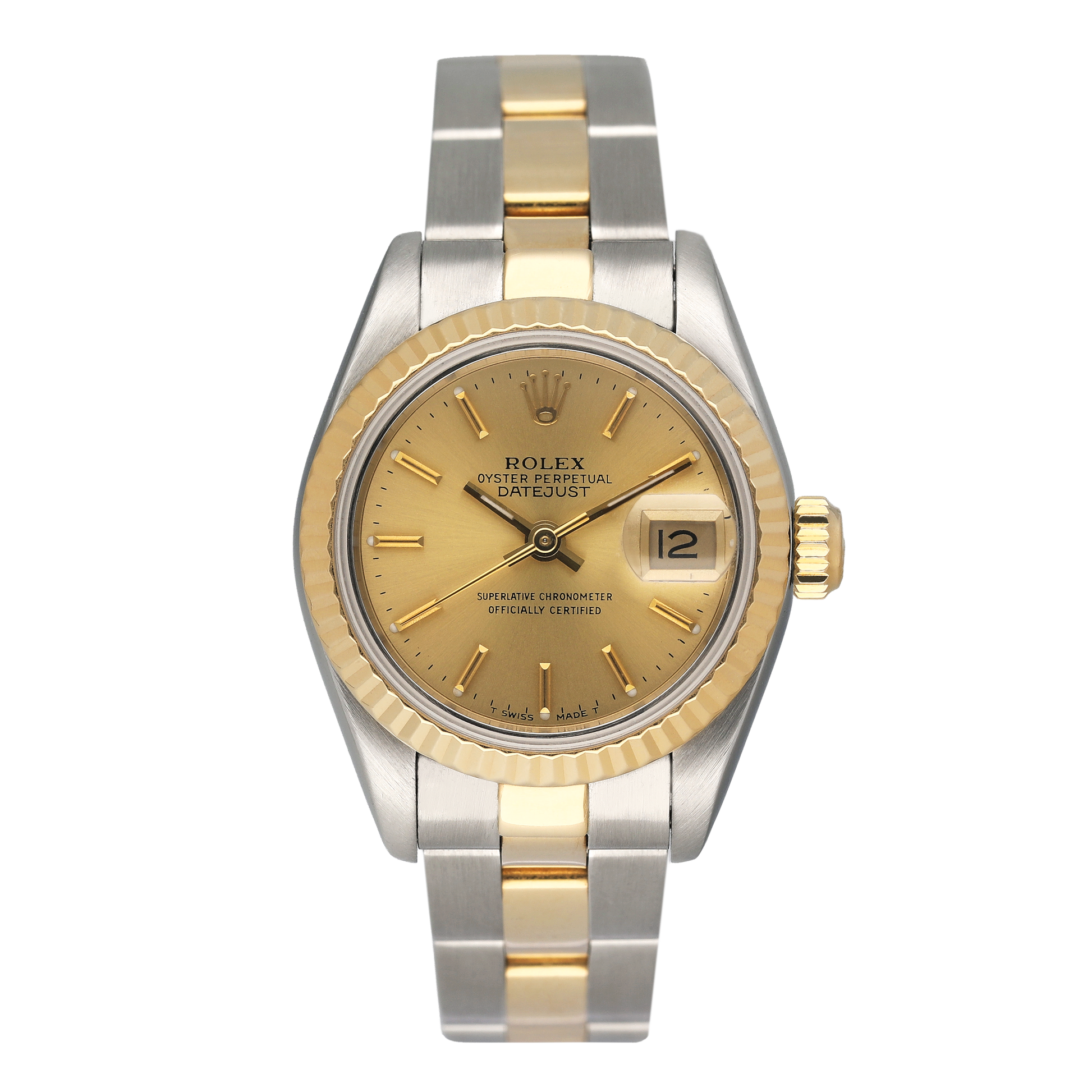 Rolex Datejust 69173 Champagne Dial Ladies Watch - Watches