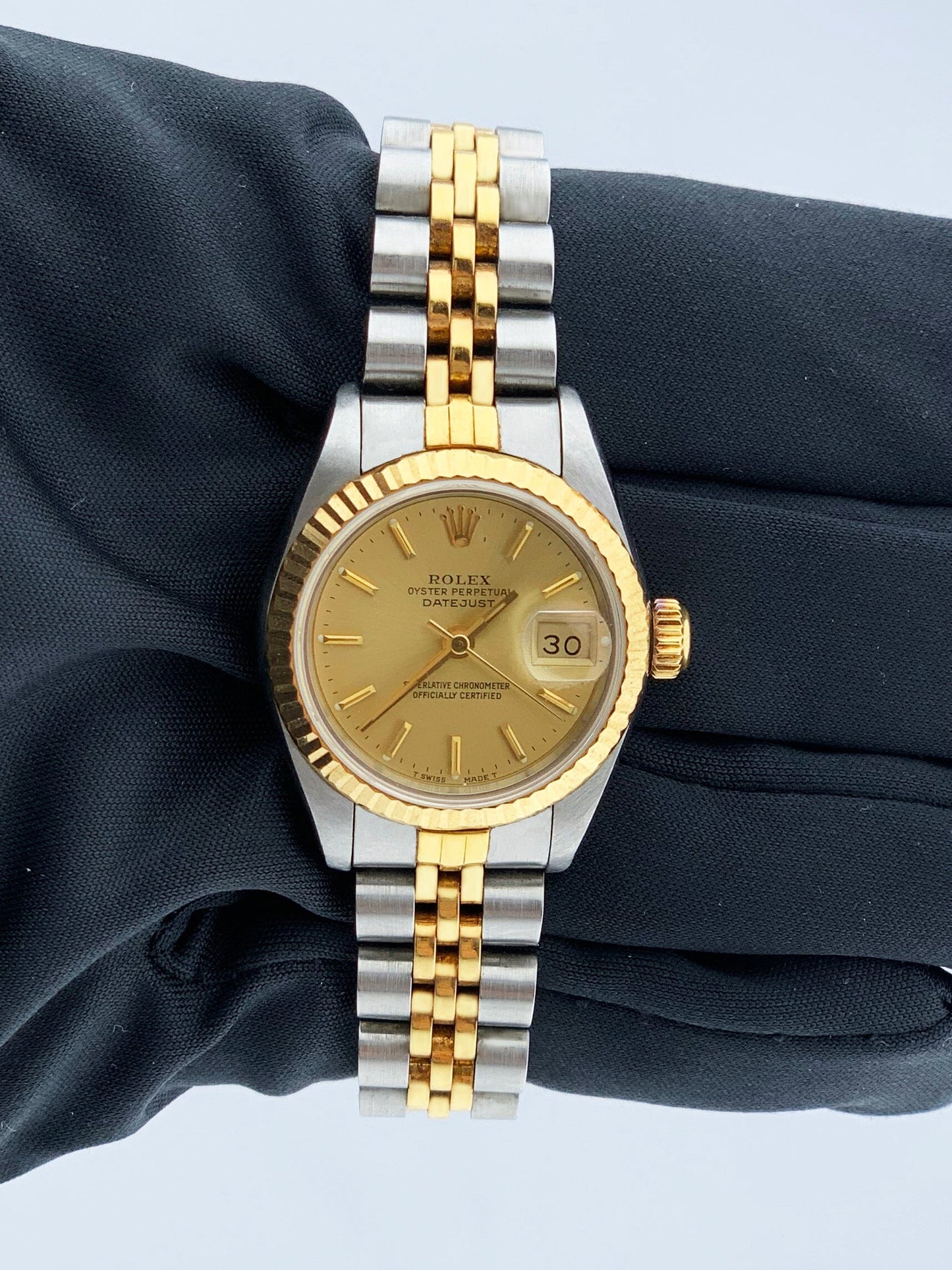 Rolex Datejust 69173 Champgane Dial Ladies Watch - Virtual