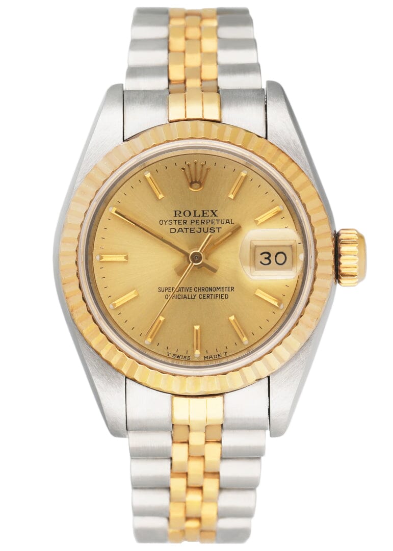 Rolex Datejust 69173 Champgane Dial Ladies Watch - Virtual
