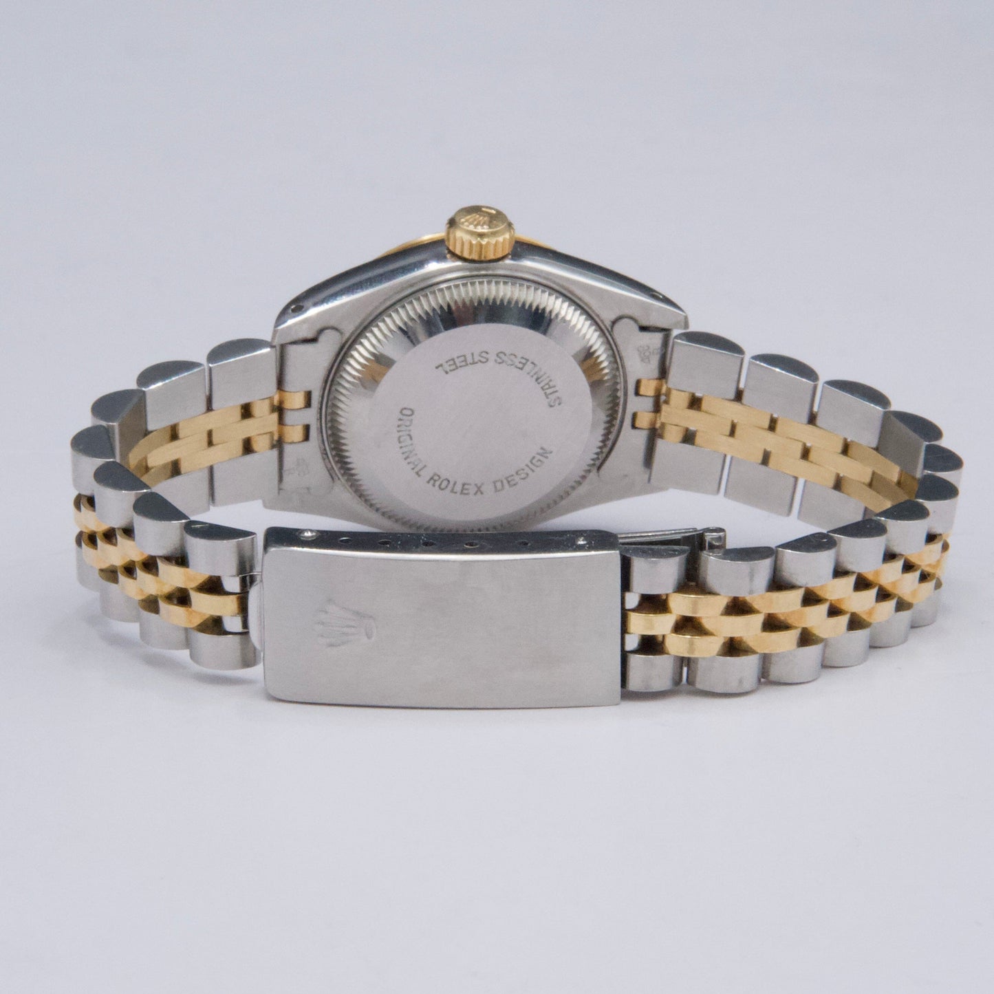 Rolex Datejust 69173 Diamond Red Vignette Dial Ladies Watch - Watches