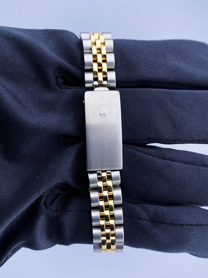 Rolex Datejust 69173 Tapestry Champagne Dial Ladies Watch - Virtual