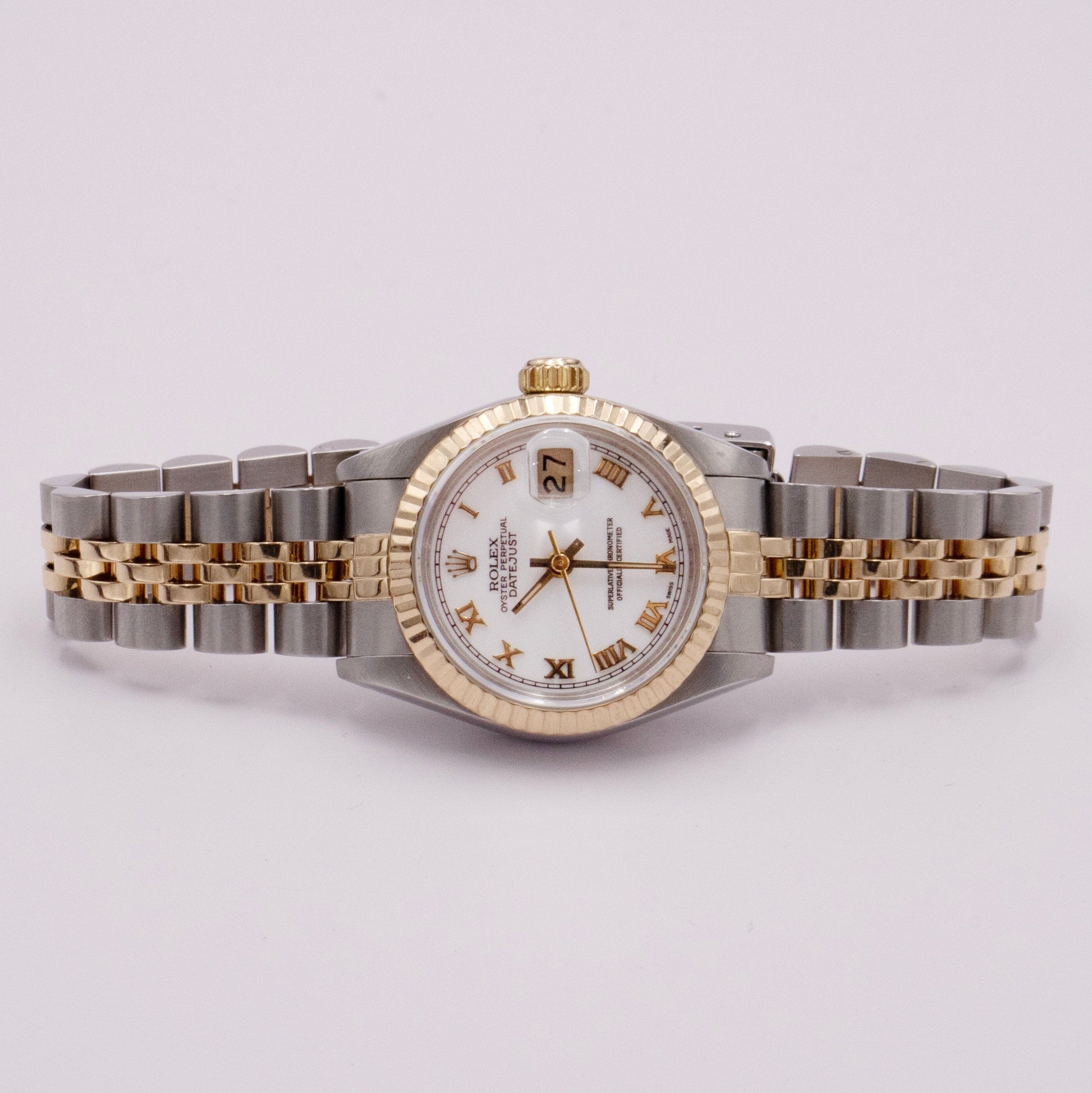 Rolex Datejust 69173 White Dial Ladies Watch Box Papers - Watches