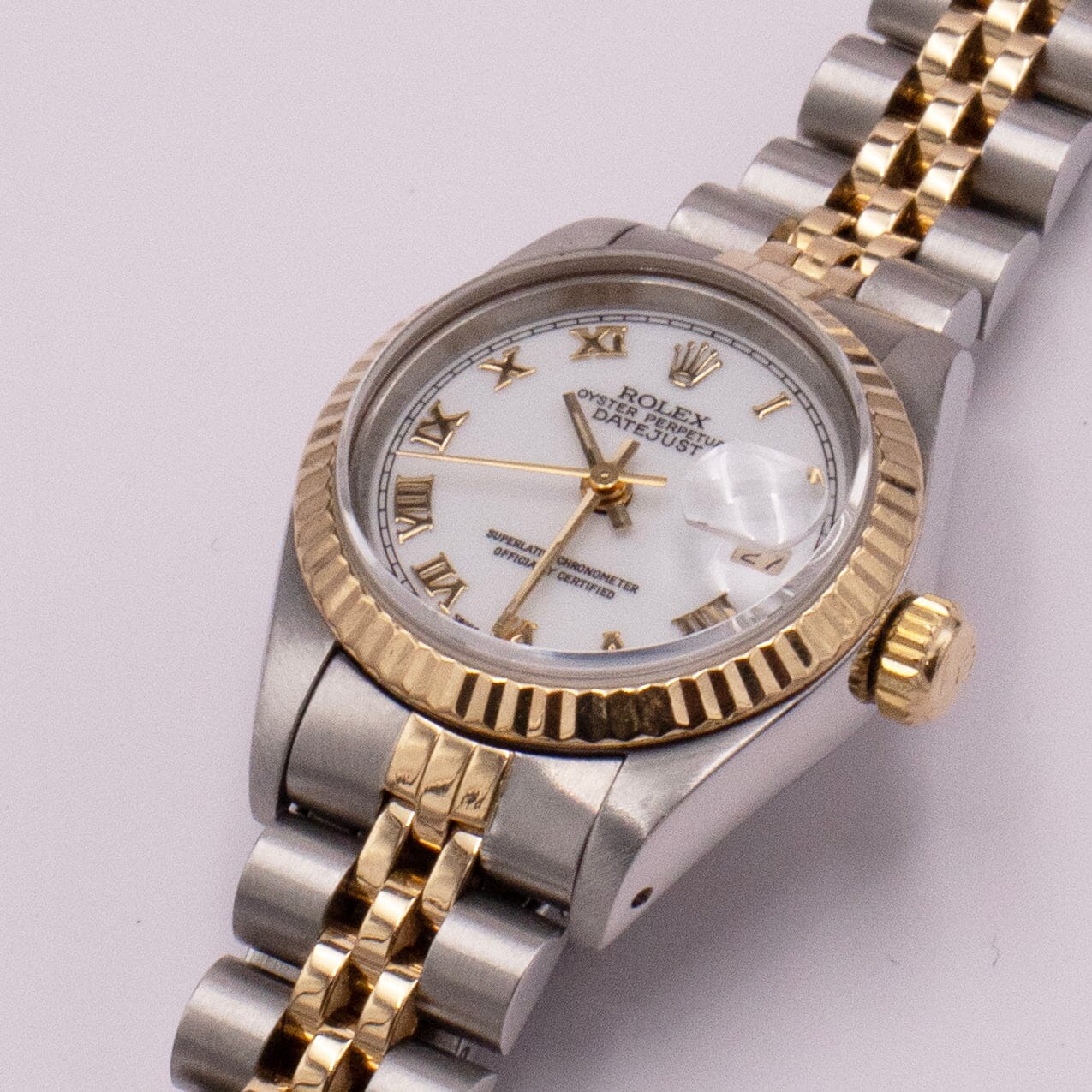 Rolex Datejust 69173 White Dial Ladies Watch Box Papers - Watches