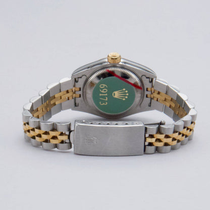 Rolex Datejust 69173 White Dial Ladies Watch Box Papers - Watches