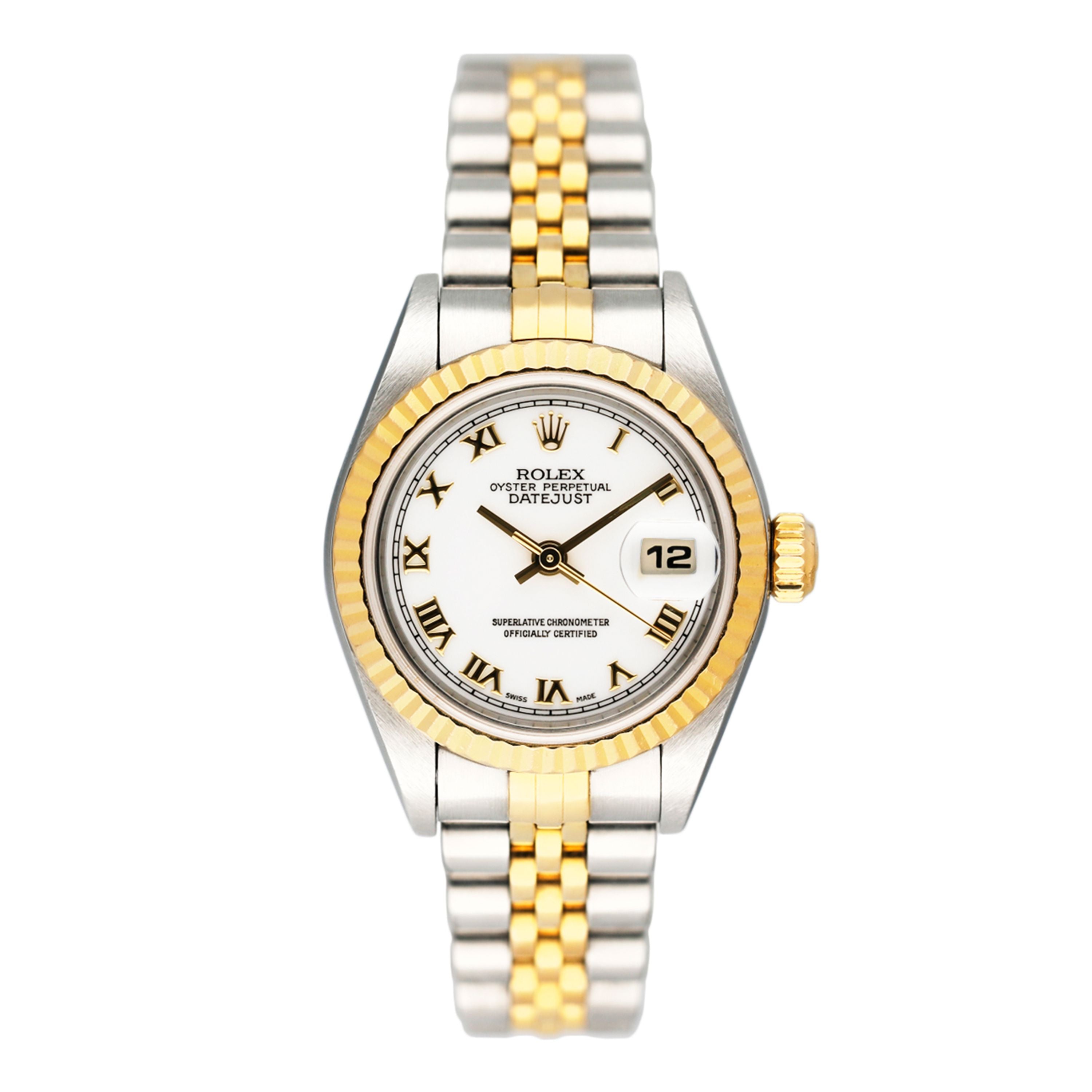 Rolex Datejust 69173 White Dial Ladies Watch Box Papers | – Phigora