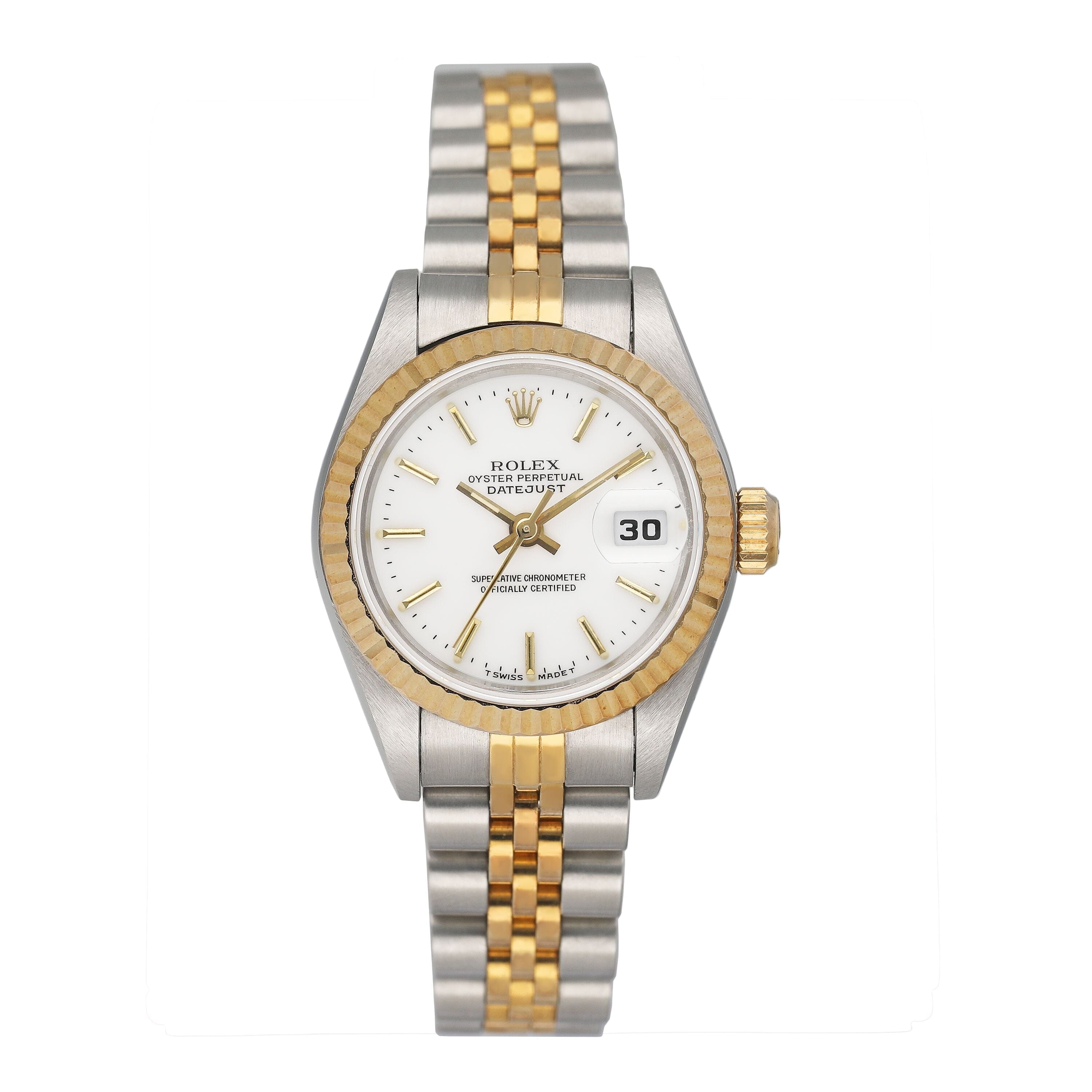Rolex Datejust 69173 White Dial Ladies Watch Box Papers | – Phigora
