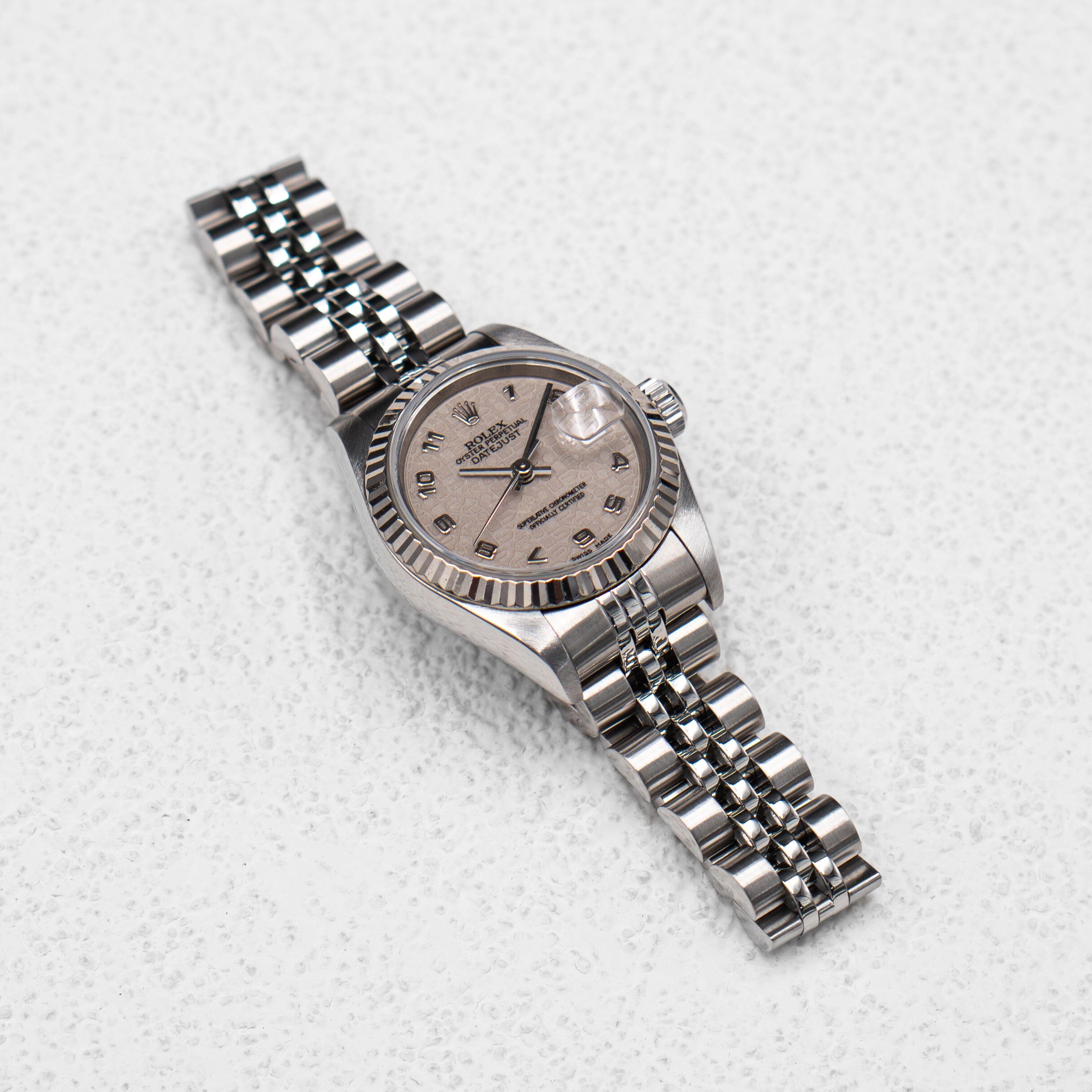 Rolex Datejust 69174 Anniversary Dial Ladies Watch Box Papers