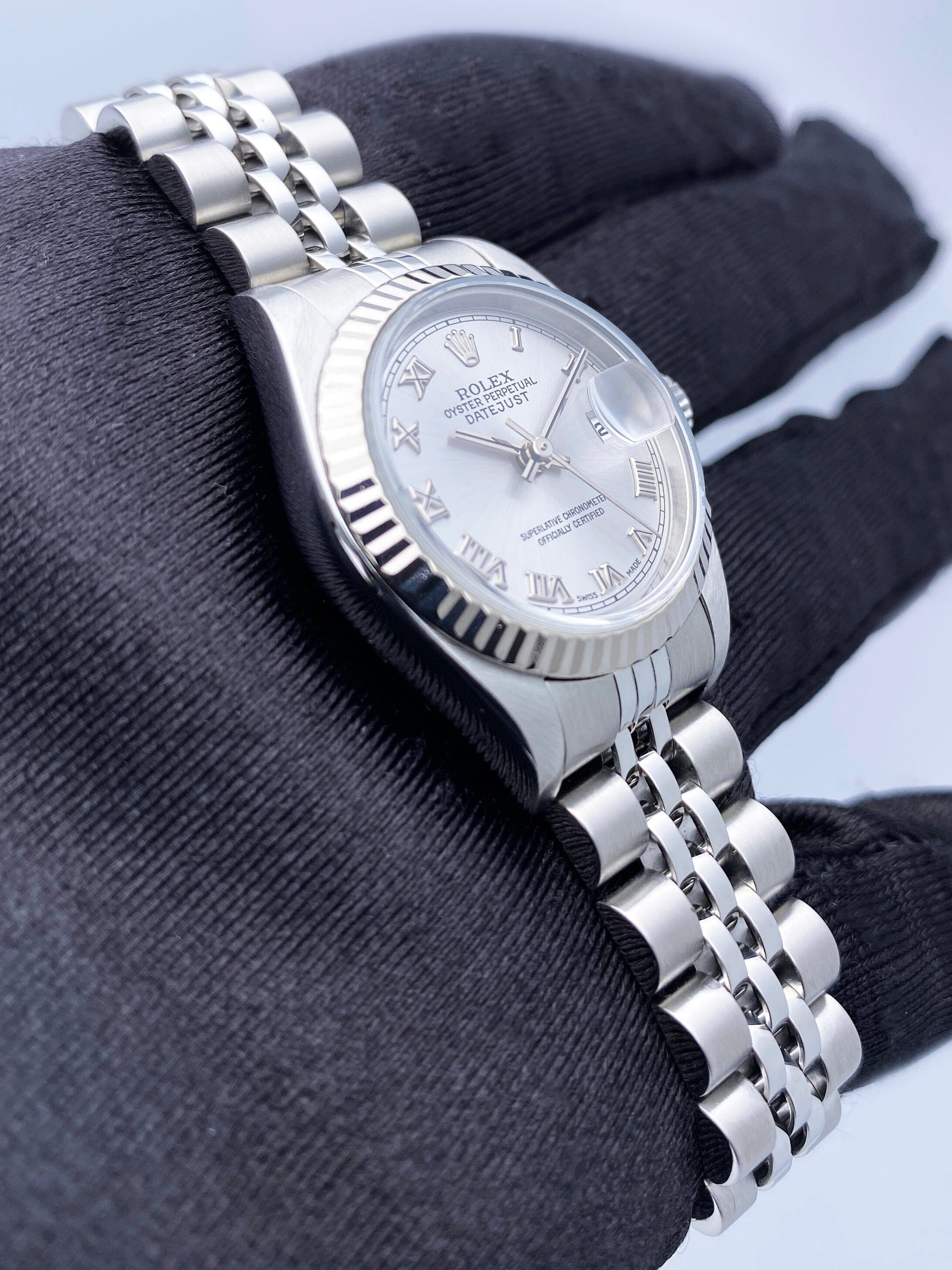 Rolex Datejust 69174 Gray Dial Ladies Watch - Watches