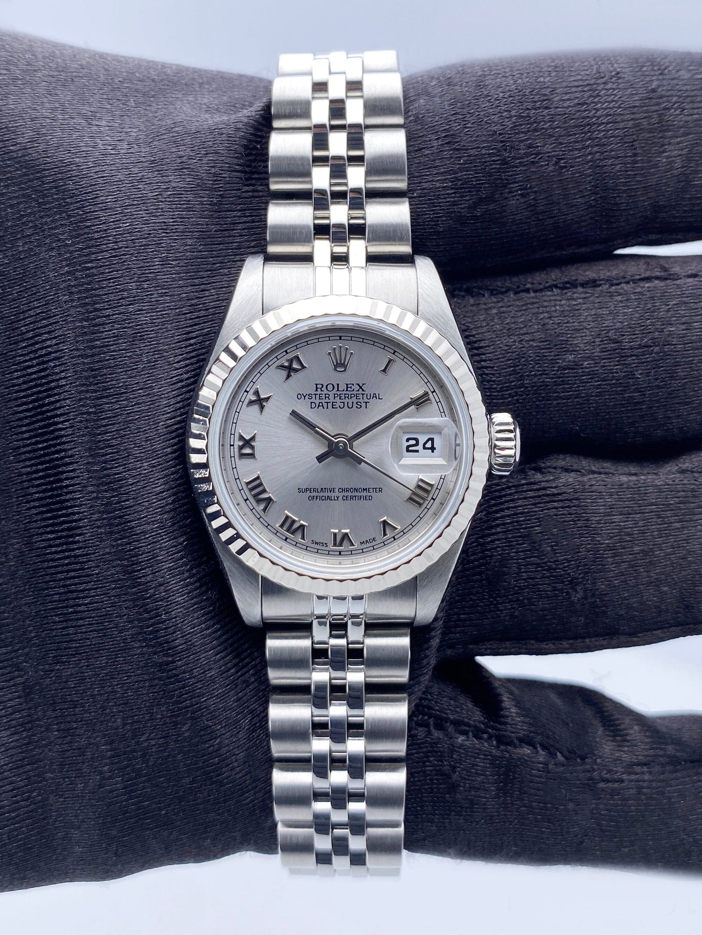 Rolex Datejust 69174 Gray Dial Ladies Watch - Watches