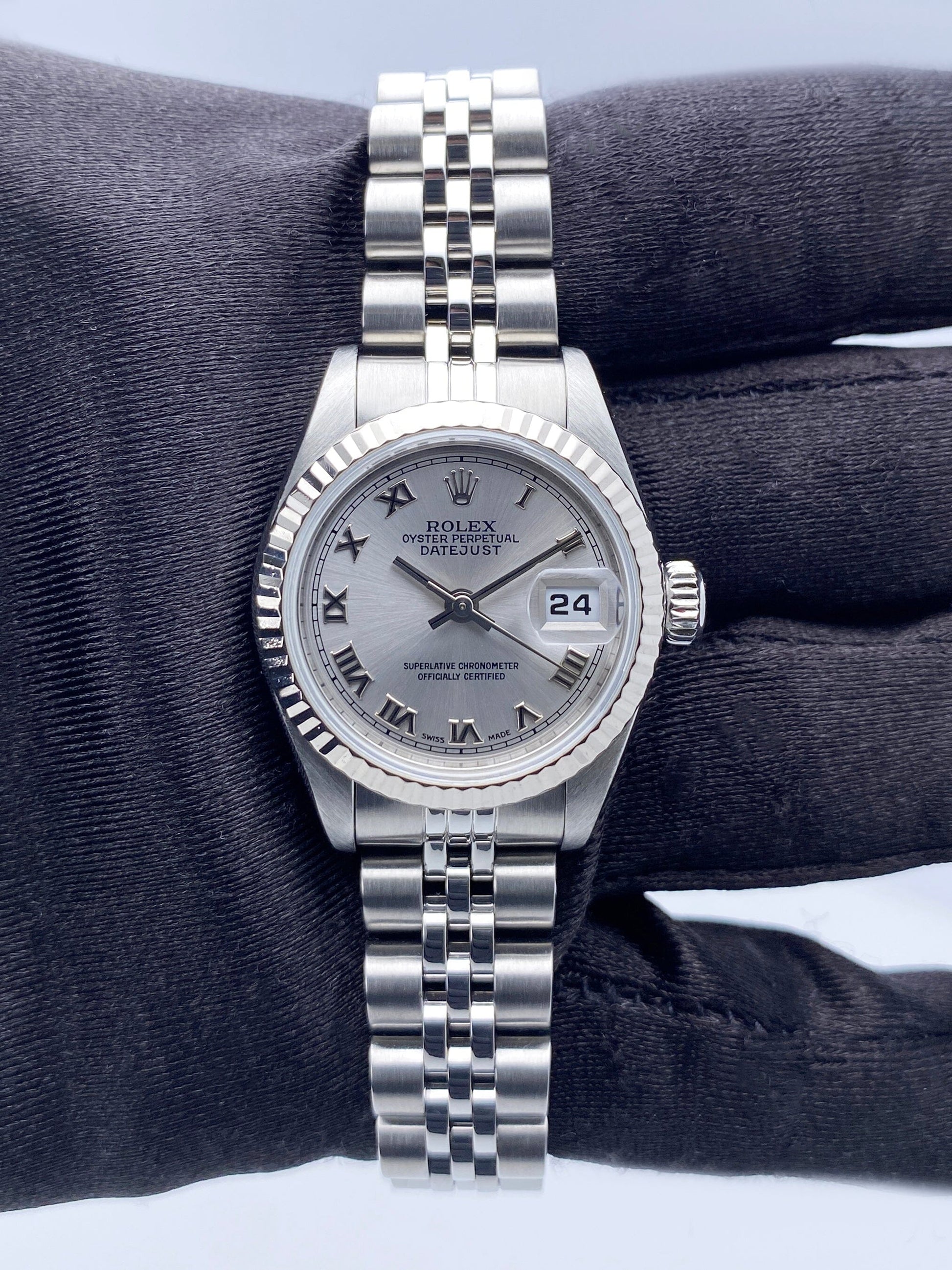 Rolex Datejust 69174 Gray Dial Ladies Watch - Watches