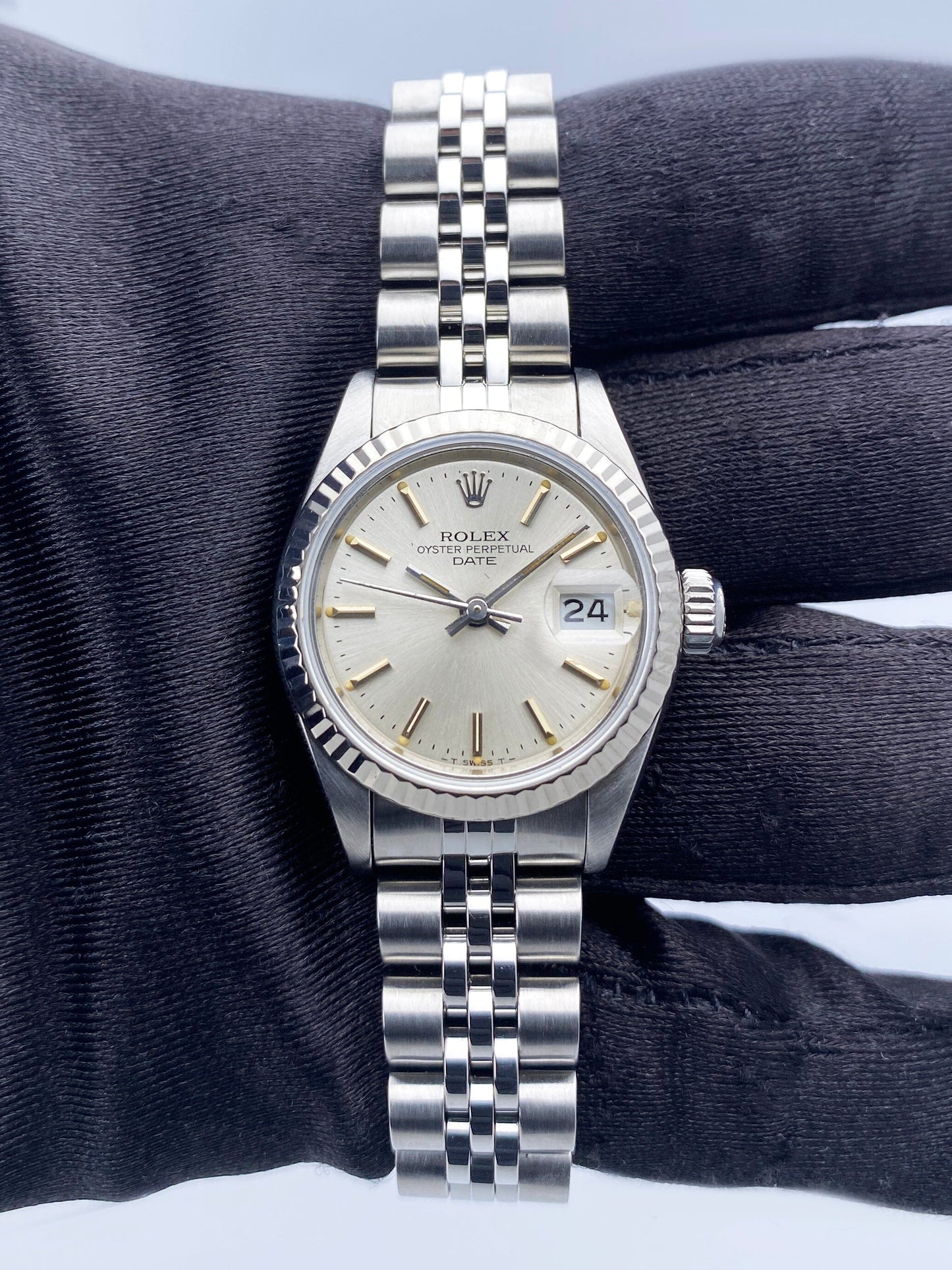 Rolex Datejust 69174 Sliver Dial Ladies Watch