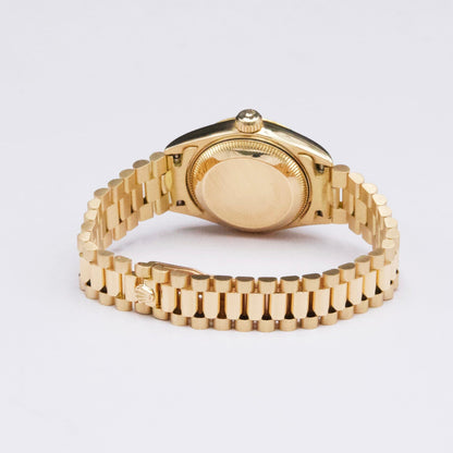 Rolex Datejust 69178 Champagne Dial 18K Yellow Gold Ladies Watch - Watches