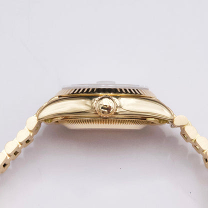 Rolex Datejust 69178 Champagne Dial 18K Yellow Gold Ladies Watch - Watches