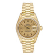 Rolex Datejust 69178 Champagne Dial 18K Yellow Gold Ladies Watch - Watches