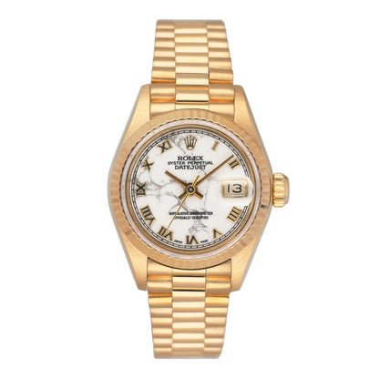 Rolex Datejust 69178 Marble Dial Watch