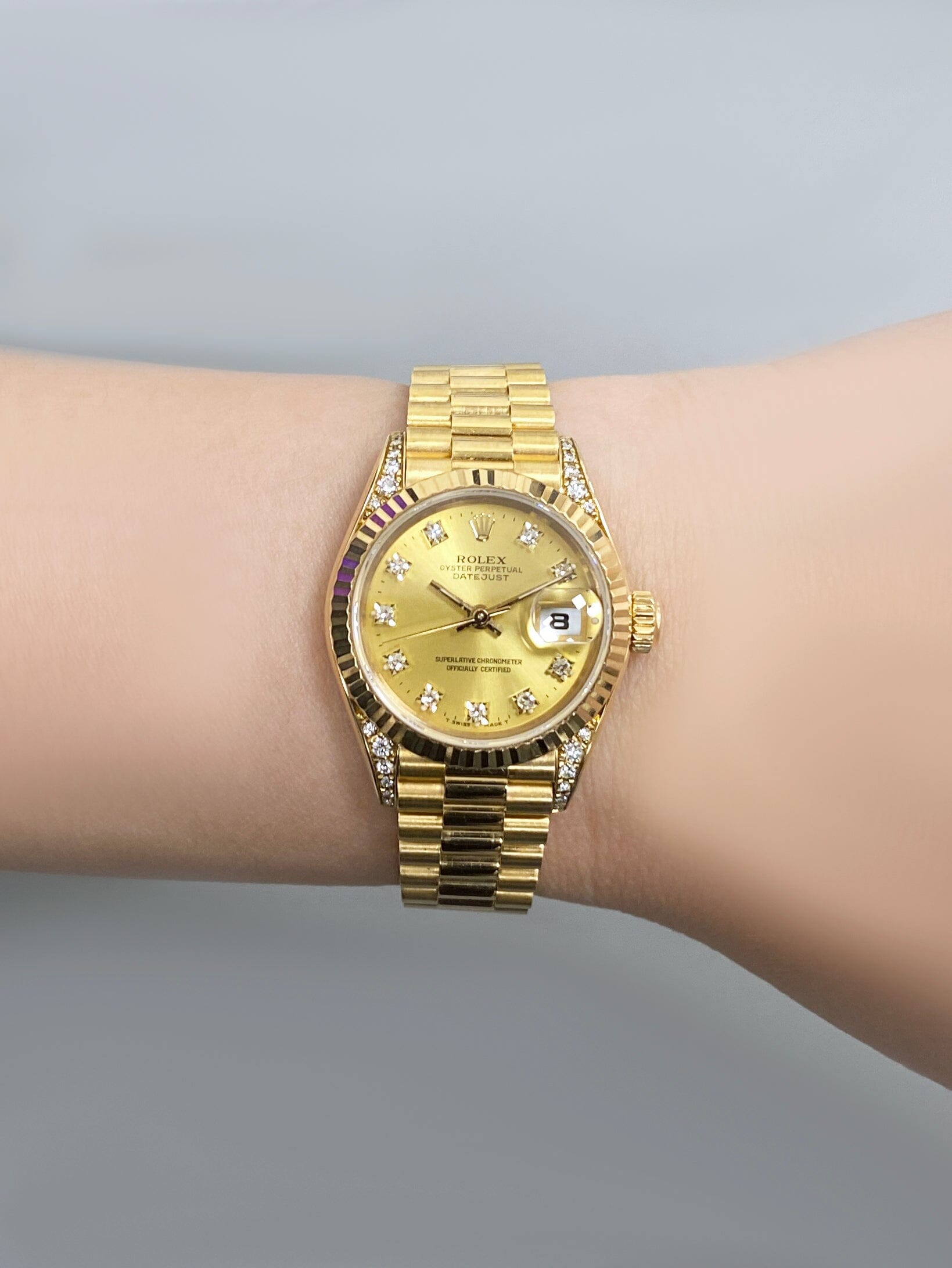 Rolex Datejust 69188 Diamond Dial Ladies Watch – Phigora