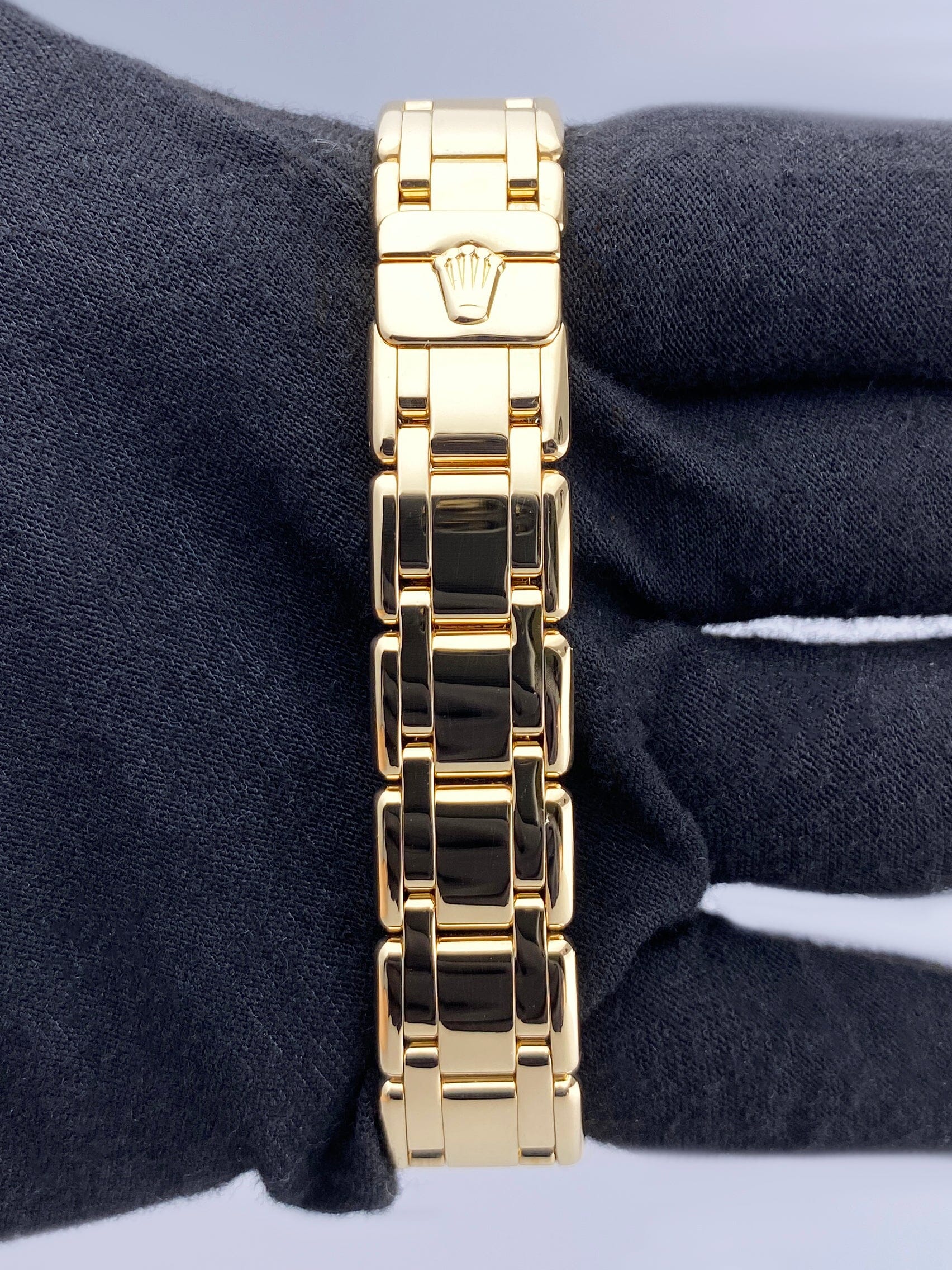 Rolex Datejust 69318 White Dial Yellow Gold Ladies Watch Box Papers - Watches