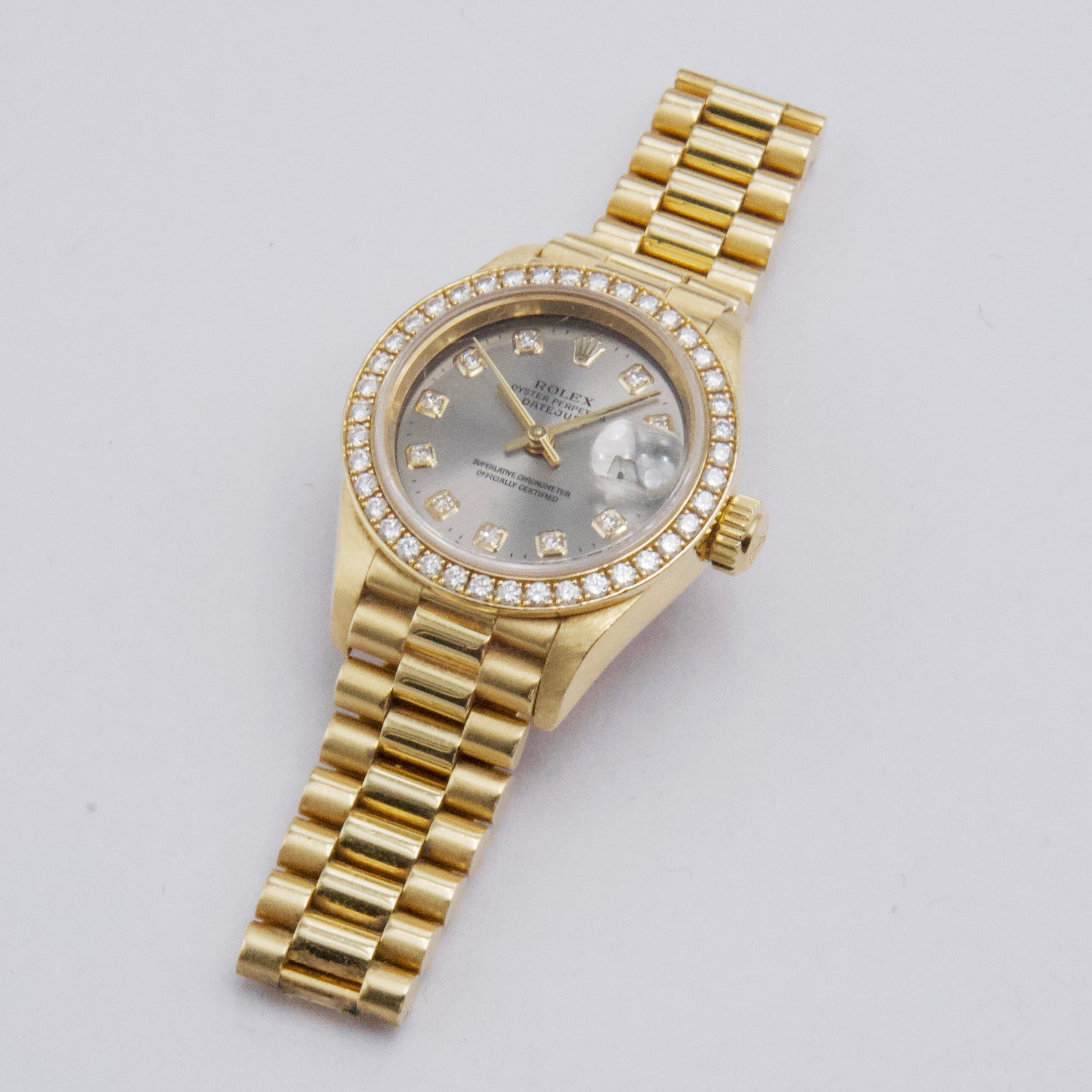 ™ レコード Rolex Datejust 79138 Diamond Silver Dial Ladies Watch | – Phigora