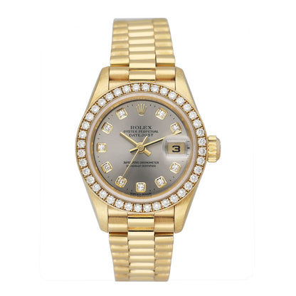 Rolex Datejust 79138 Diamond Silver Dial Ladies Watch