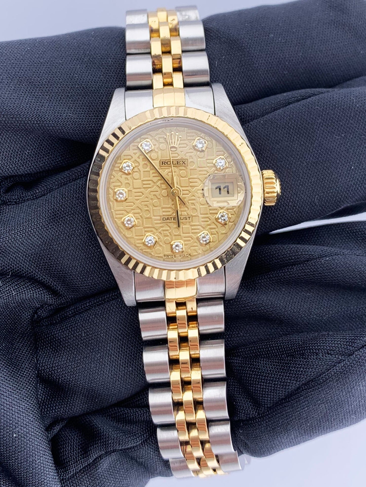 Rolex Datejust 79173 Diamond Anniversary Dial Ladies Watch - Virtual