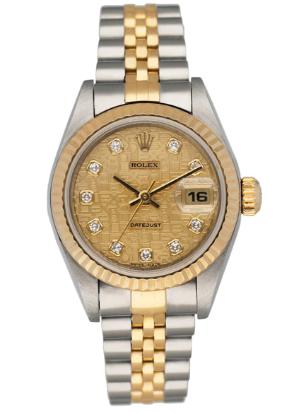Rolex Datejust 79173 Diamond Anniversary Dial Ladies Watch - Virtual