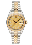 Rolex Datejust 79173 Diamond Anniversary Dial Ladies Watch Box Papers - Watches