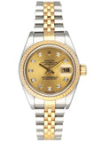 Rolex Datejust 79173 Diamond Dial Ladies Watch - Virtual