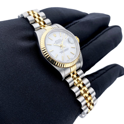 Rolex Datejust 79173 White Dial Ladies Watch Box Papers - Watches