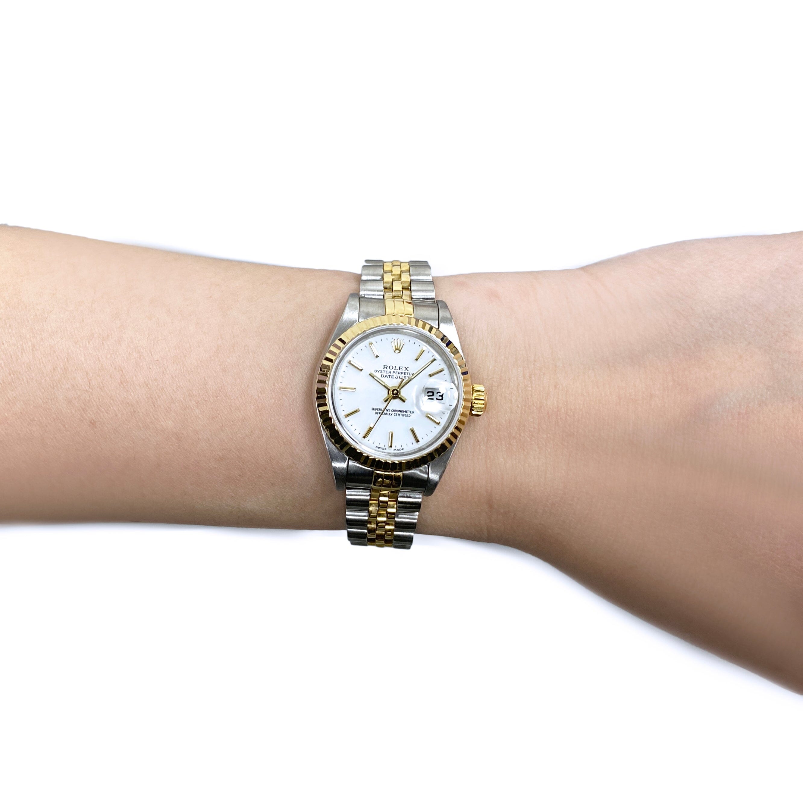 Rolex Datejust 79173 White Dial Ladies Watch Box Papers | – Phigora