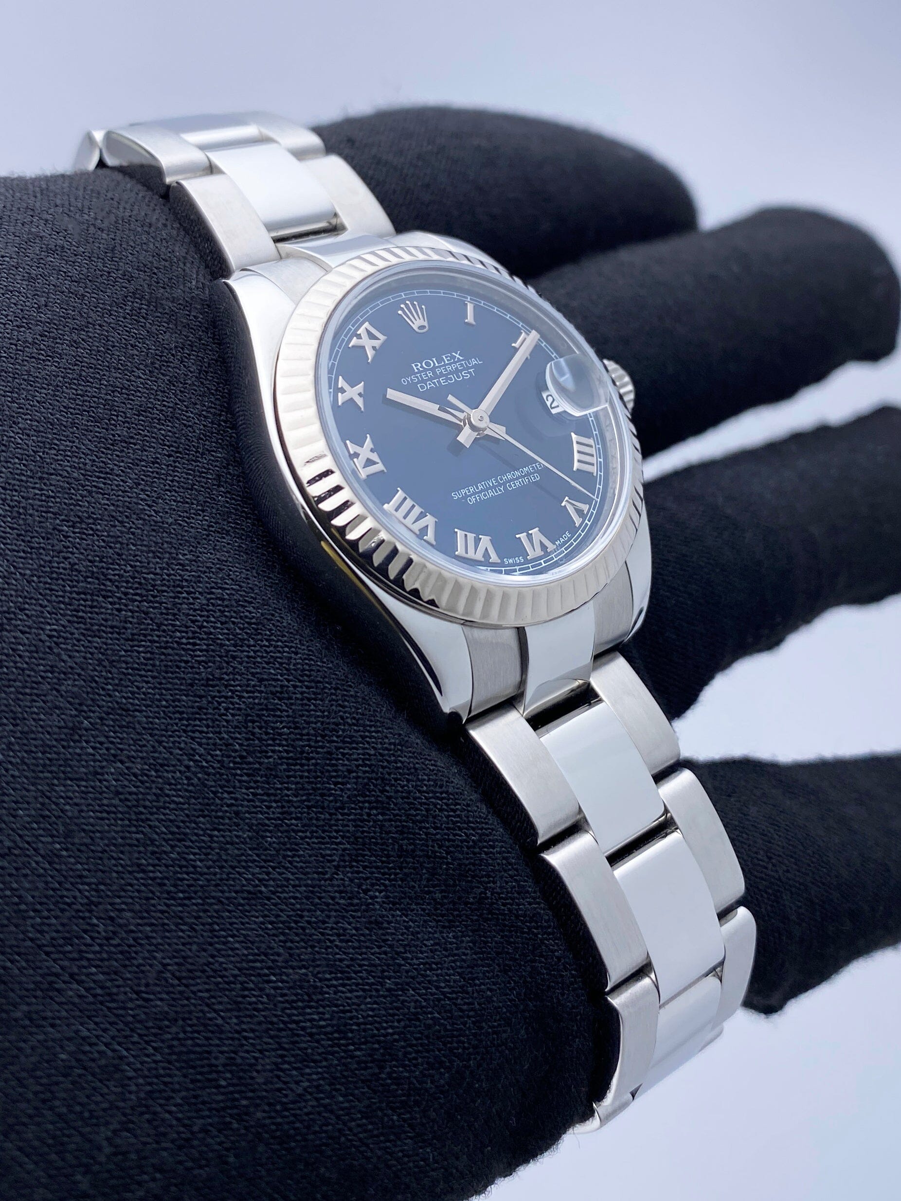 Rolex Datejust Midsize 178274 Blue Dial Ladies Watch - Watches