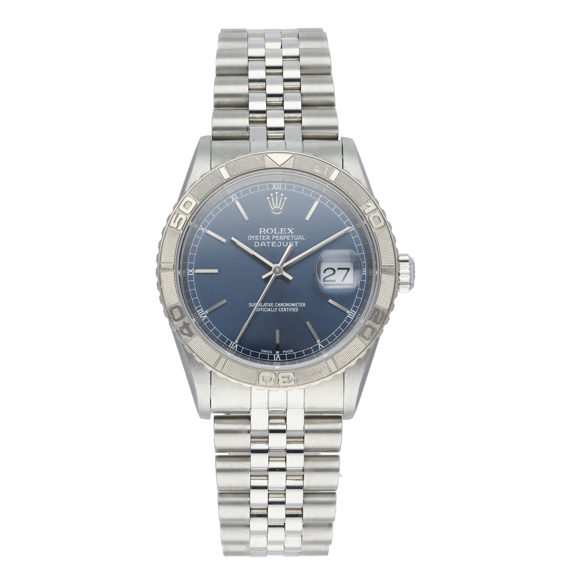 Rolex Datejust Turn-O-Graph 16264 Mens Watch - Wristwatch